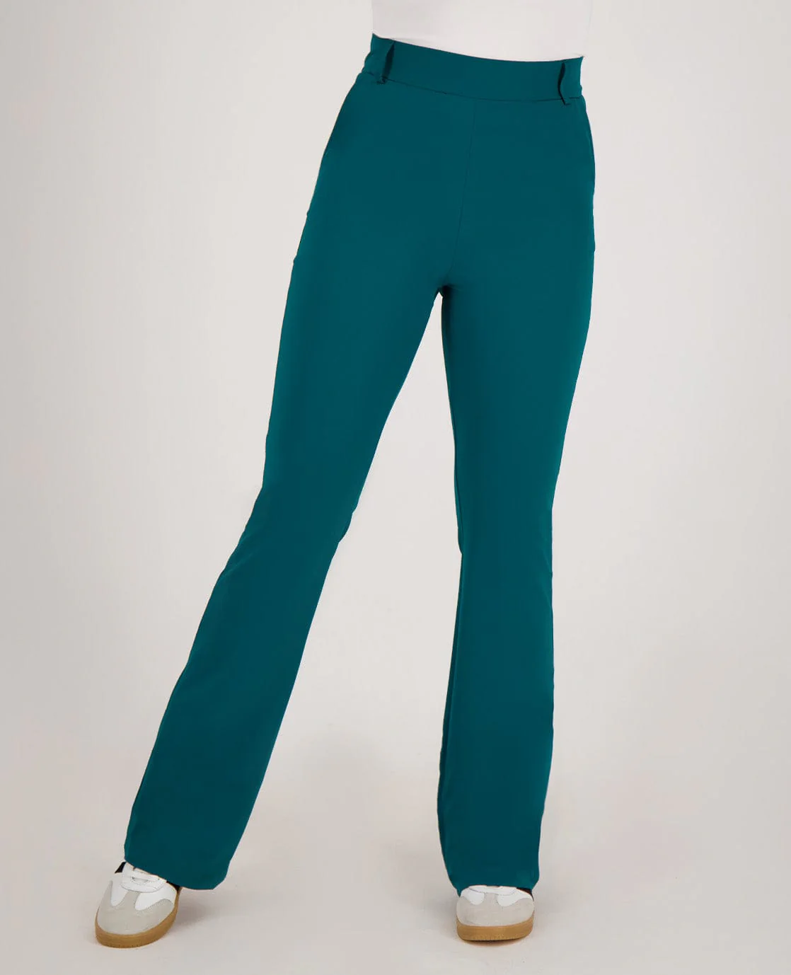 Pant Flare Travel | Teal Blue - Image 3