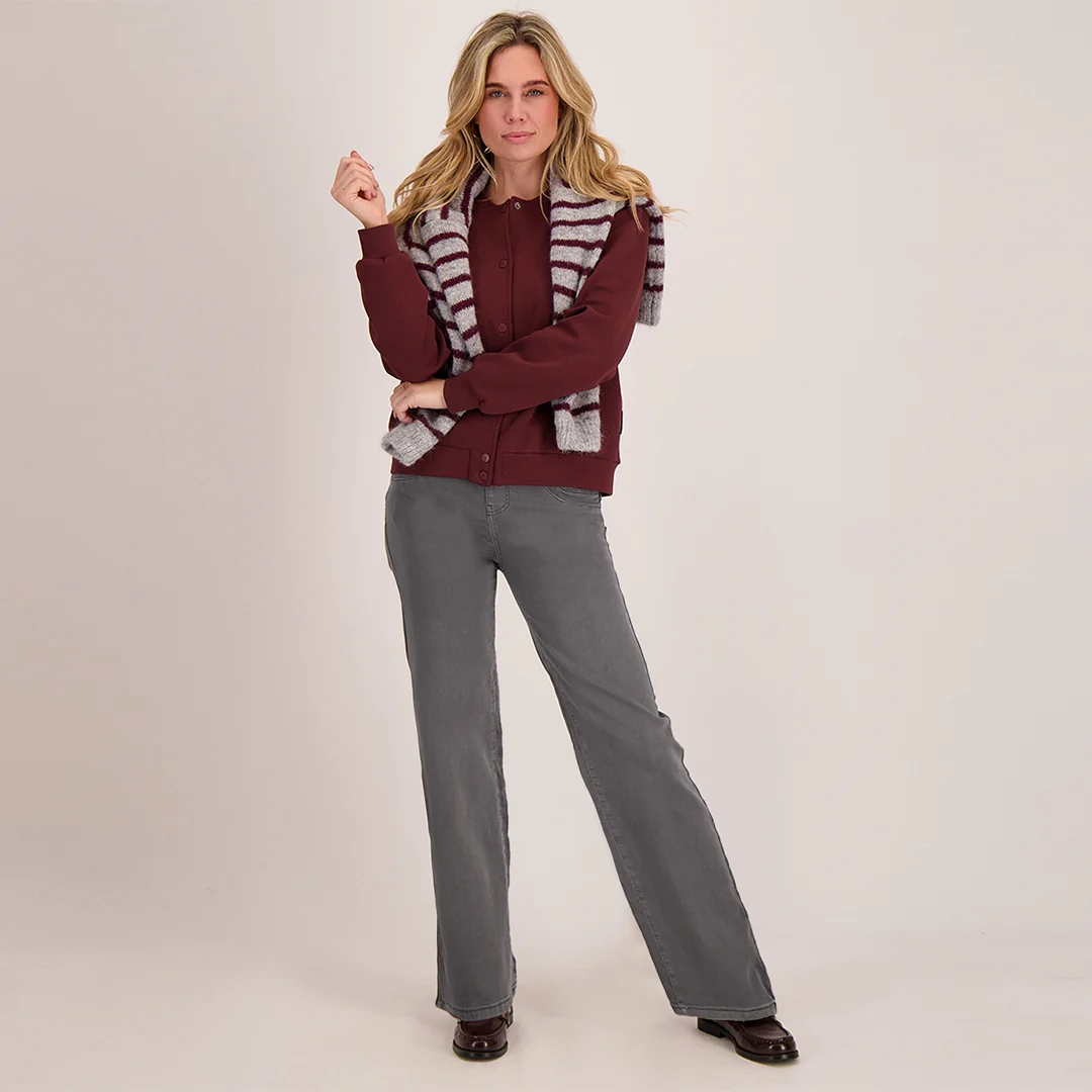 Pant Fleur Jogg Denim | Autumn Grey - Image 11