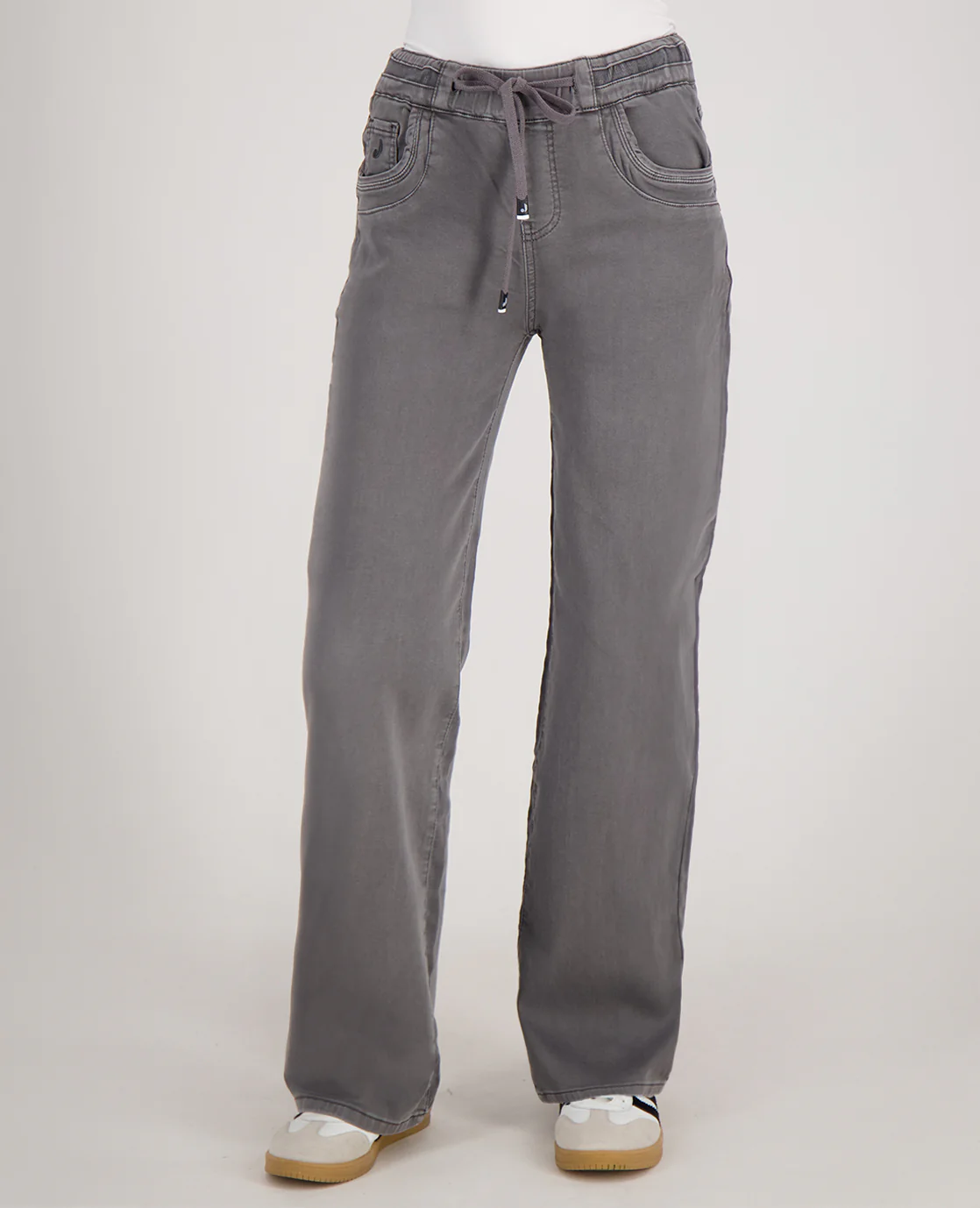 Pant Fleur Jogg Denim | Autumn Grey - Image 4