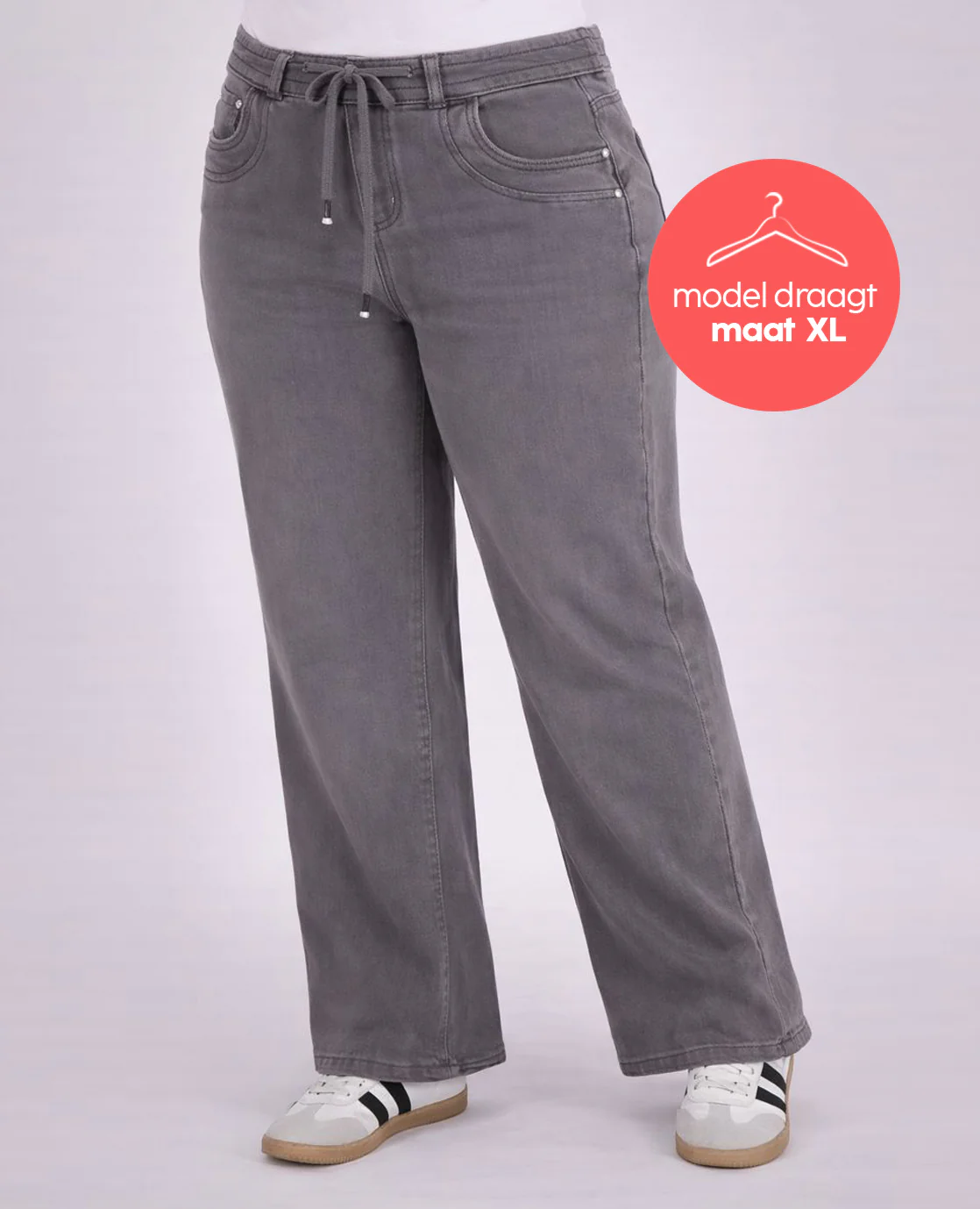 Pant Fleur Jogg Denim | Autumn Grey - Image 8