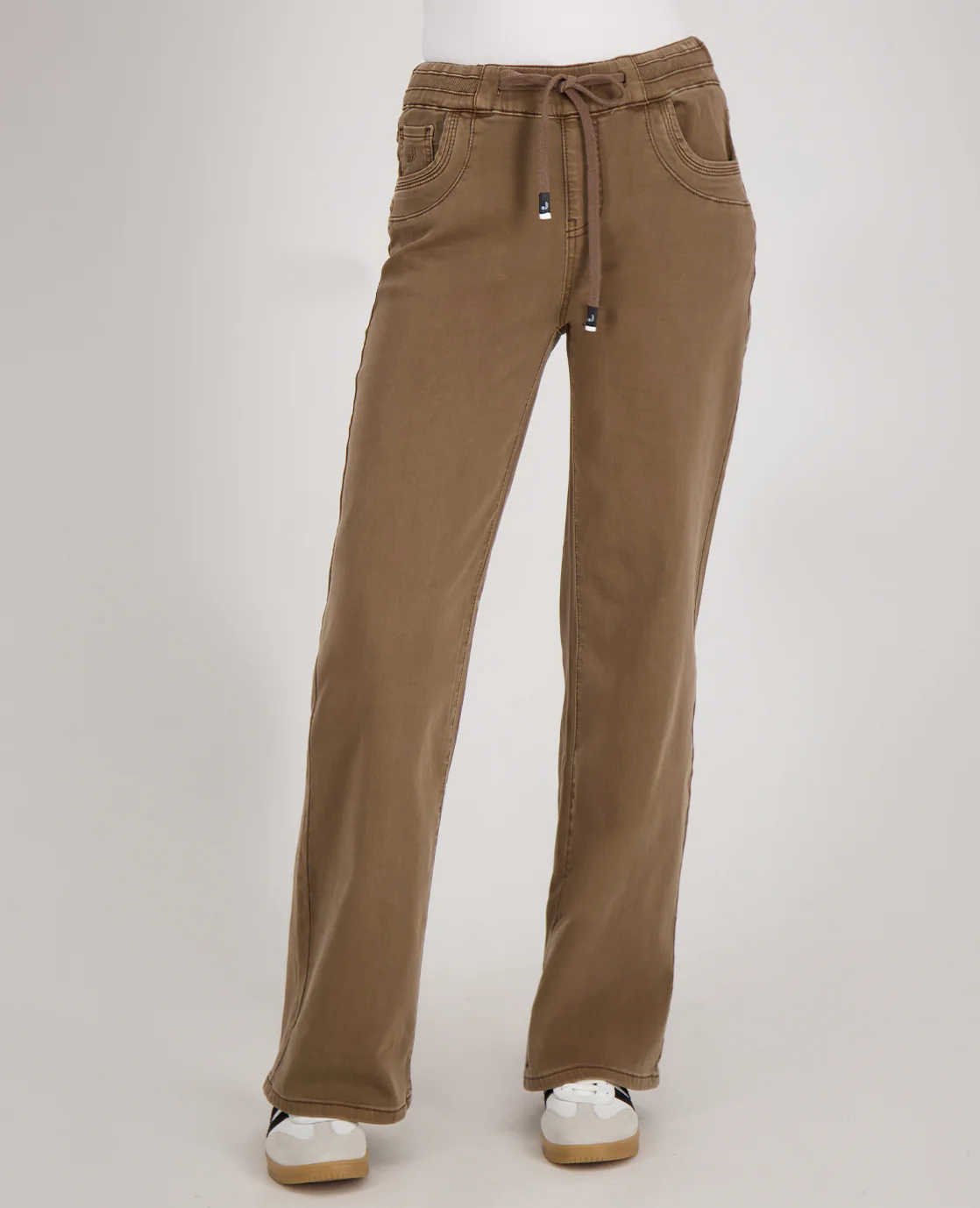 Pant Fleur Jogg Denim | Autumn Taupe - Image 3
