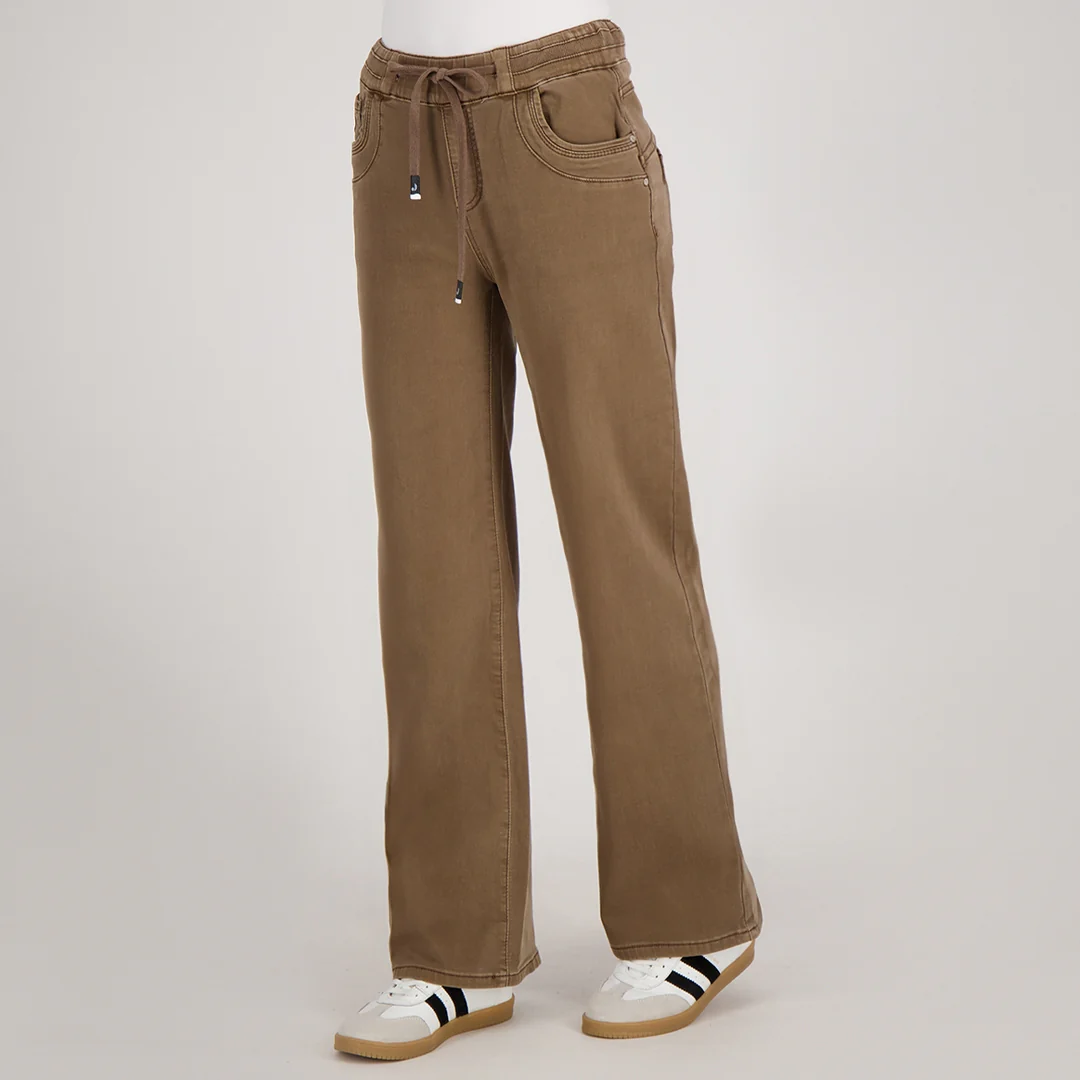 Pant Fleur Jogg Denim | Autumn Taupe - Image 8