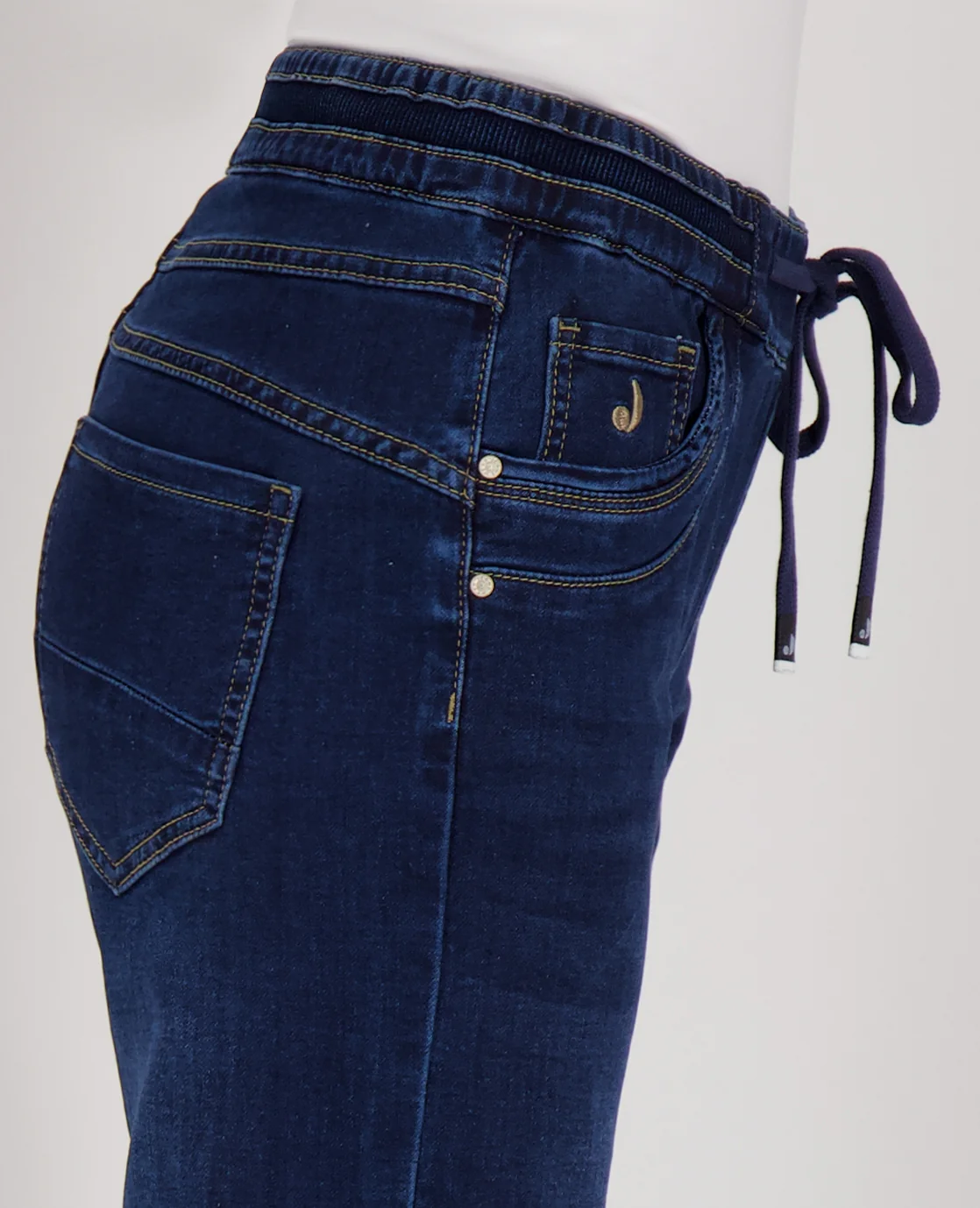 Pant Fleur Jogg Denim | Dark Denim - Image 4