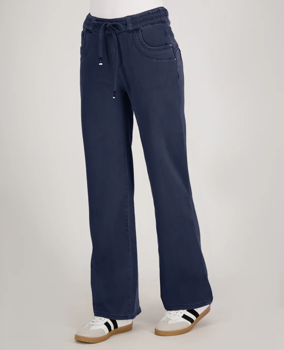 Pant Fleur Jogg Denim | Donkerblauw