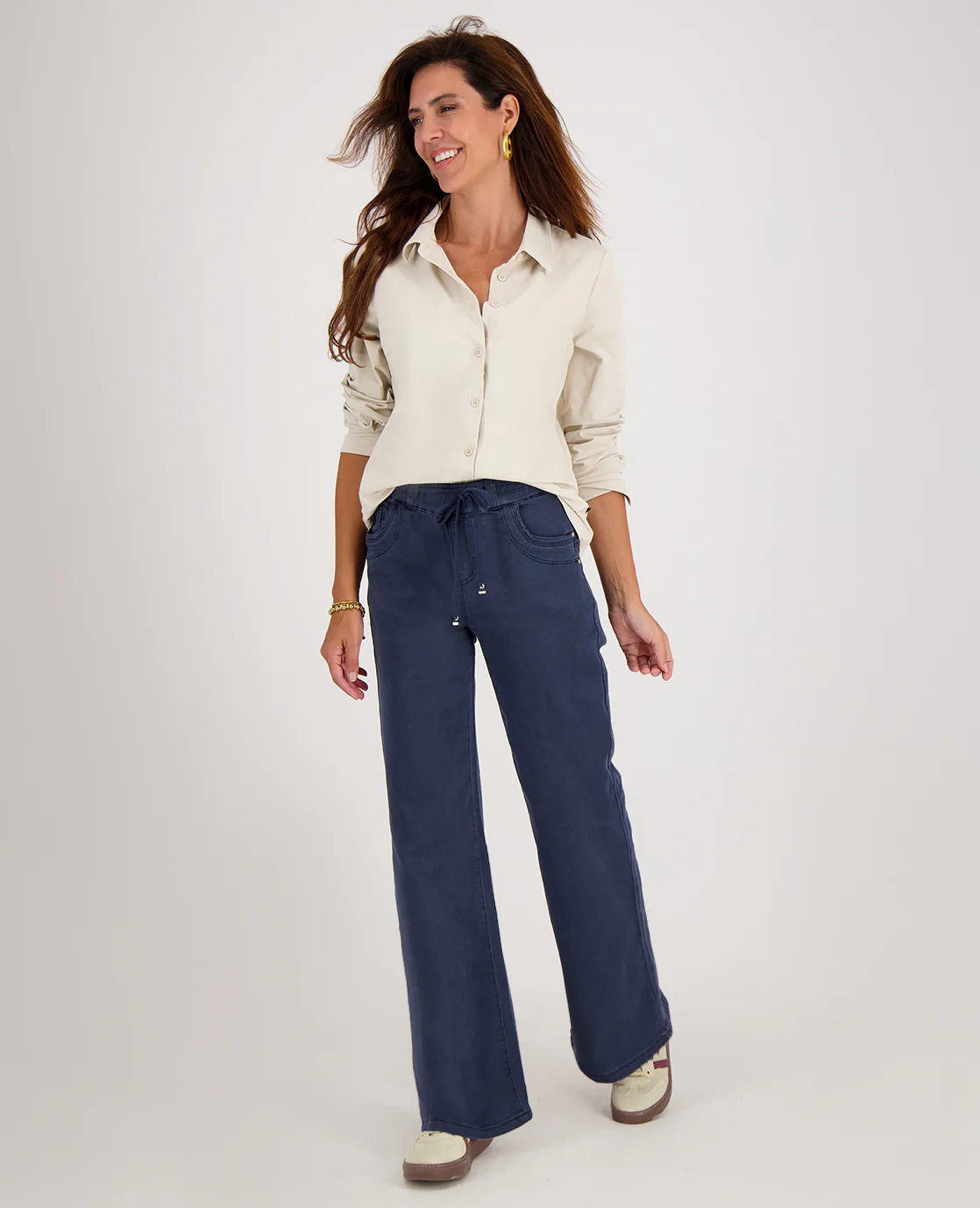 Pant Fleur Jogg Denim | Donkerblauw - Image 10