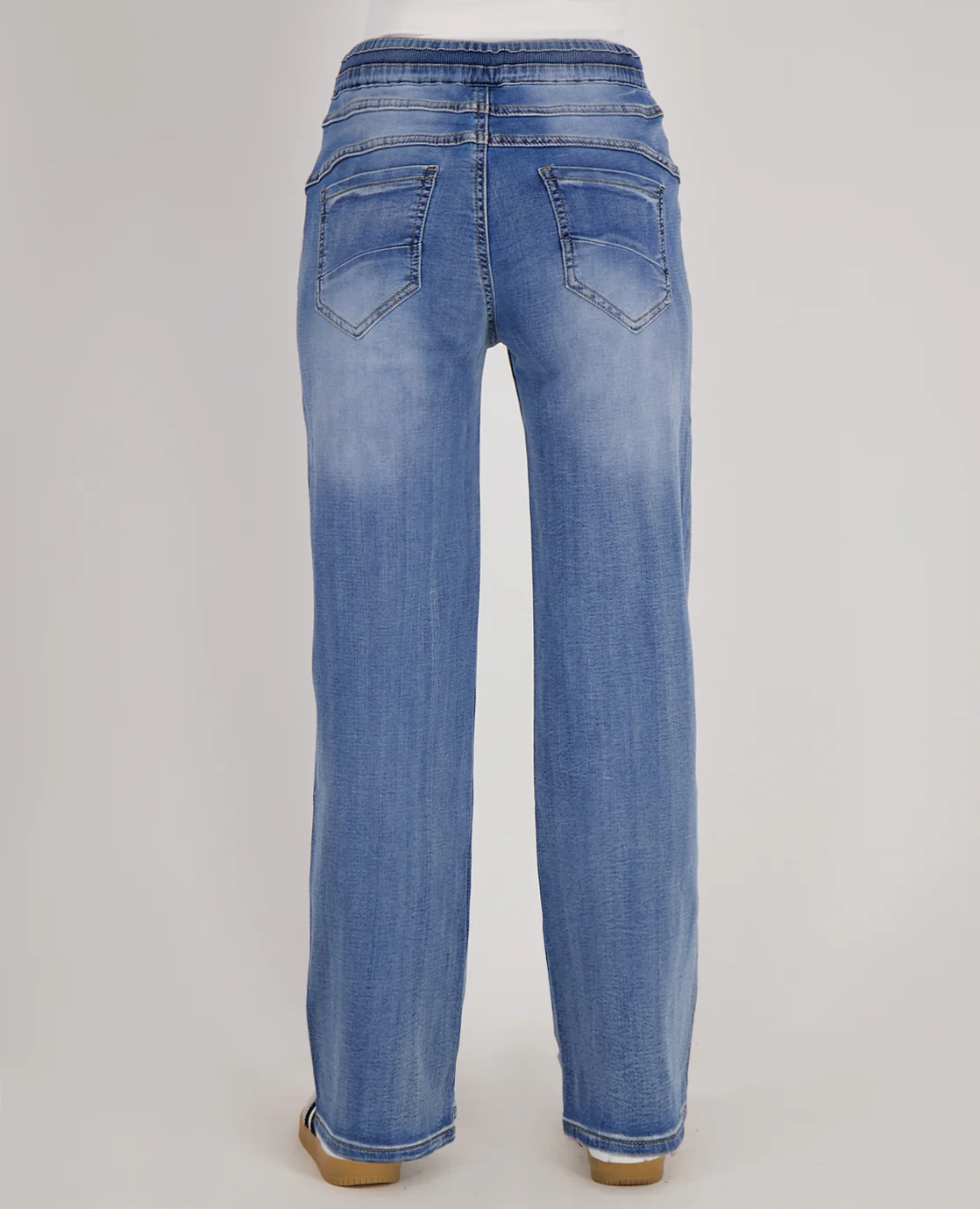 Pant Fleur Jogg Denim | Mid Blue Denim - Image 6