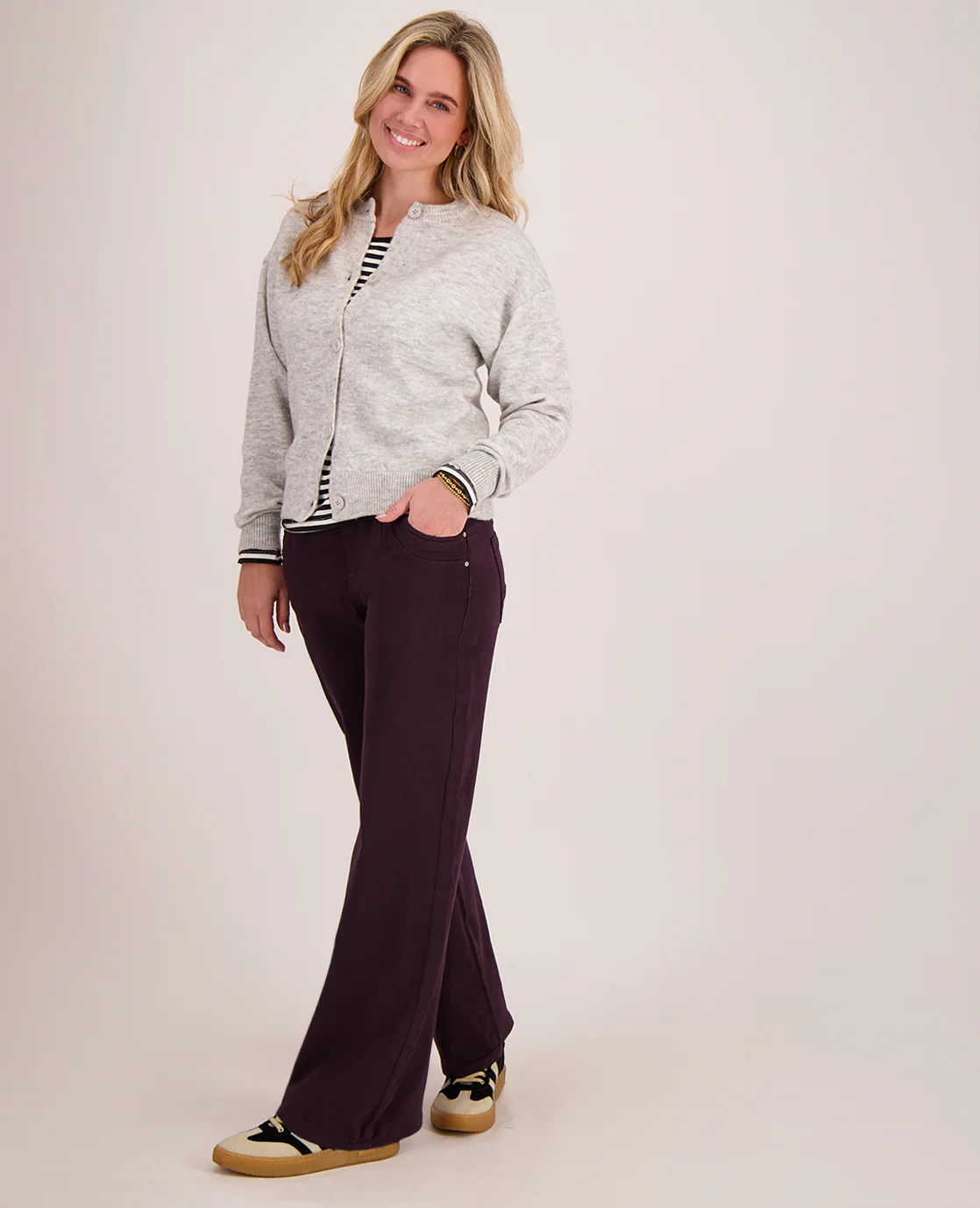 Pant Fleur Jogg Denim | Mulberry - Image 8