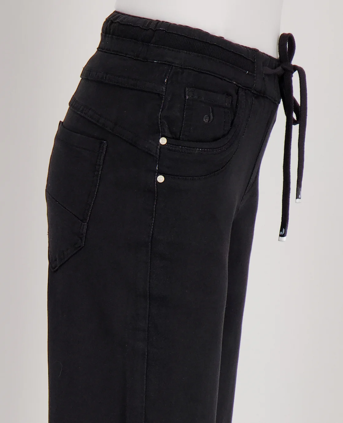 Pant Fleur Jogg Denim | Zwart - Image 6