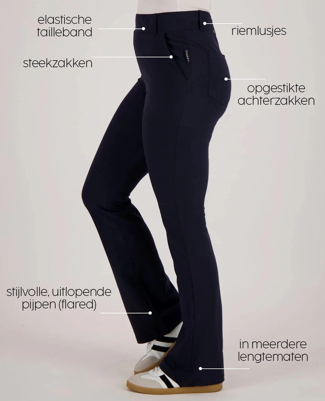 Pant Isa Travel +++ | Donkerblauw - Image 2