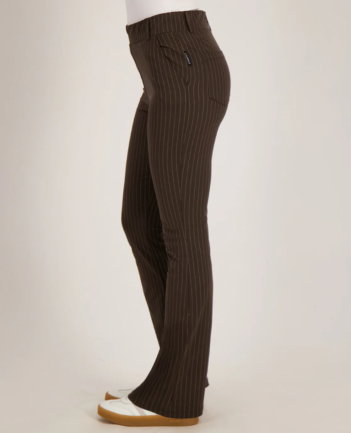 Pant Isa Travel ++ | Espresso / Porcelain White - Image 4