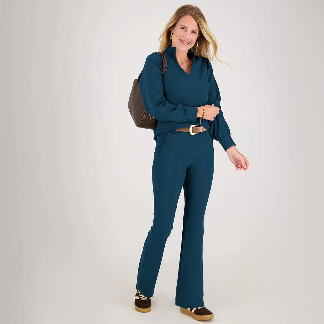 Pant Isa Travel +++ | Steel Blue - Image 9