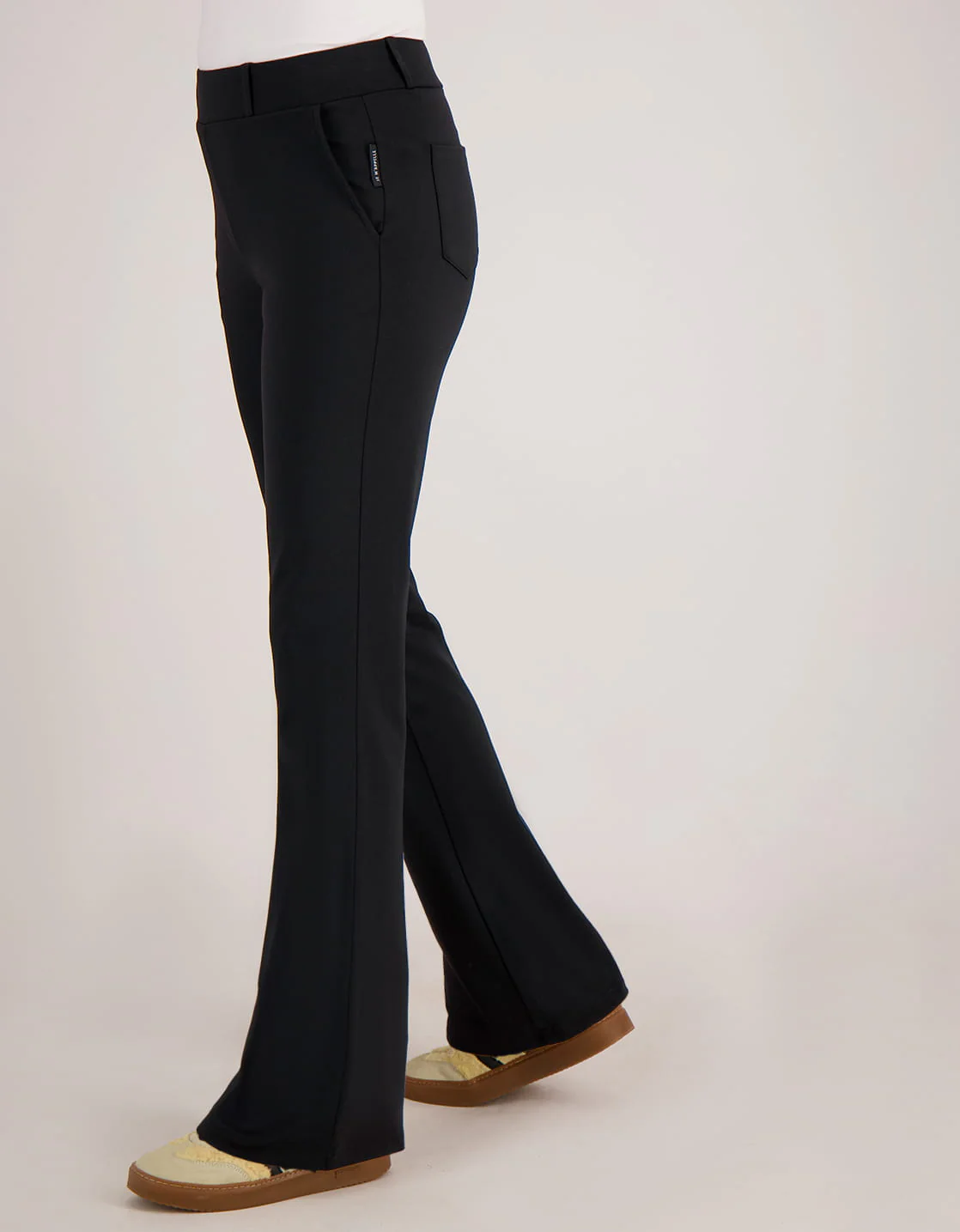 Pant Isa Travel Brushed | Zwart - Image 5