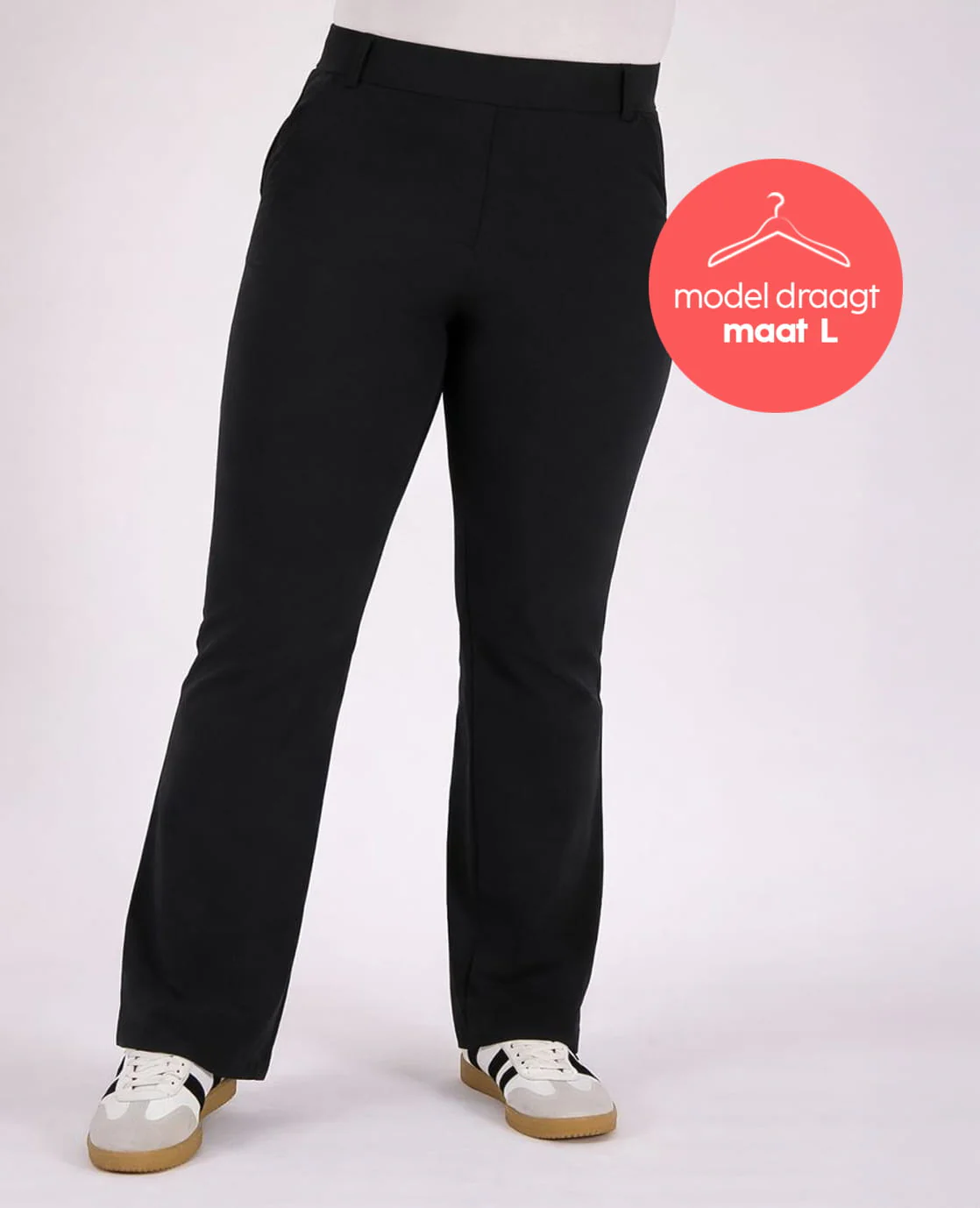 Pant Isa Travel Brushed | Zwart - Image 8
