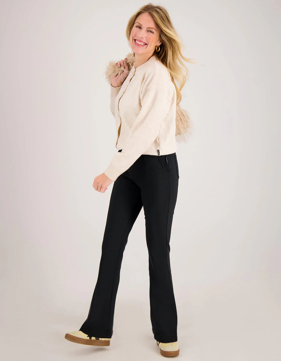 Pant Isa Travel Brushed | Zwart - Image 9