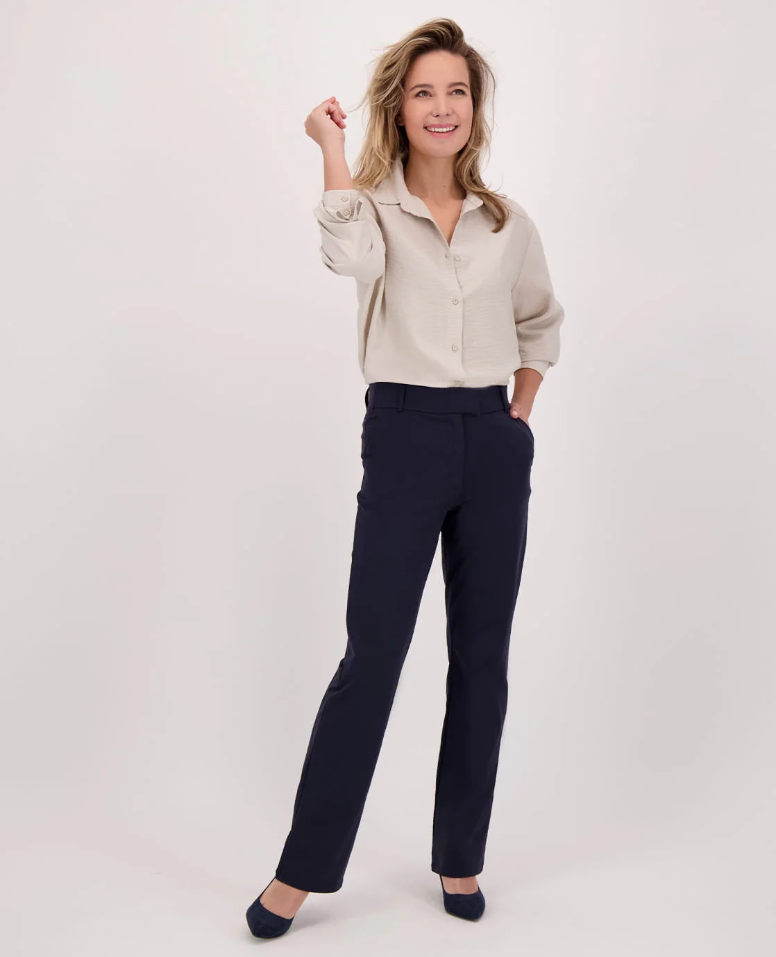 Pant Jasmin Travel +++ | Donkerblauw - Image 4
