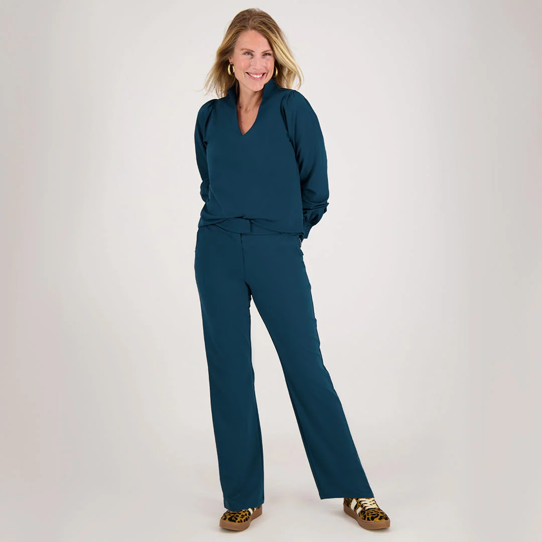 Pant Jasmin Travel +++ | Steel Blue - Image 10