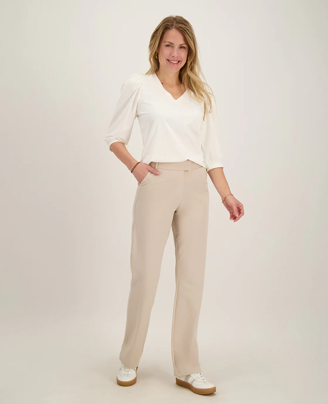 Pant Jasmin Travel ++ | Warm Greige - Image 8