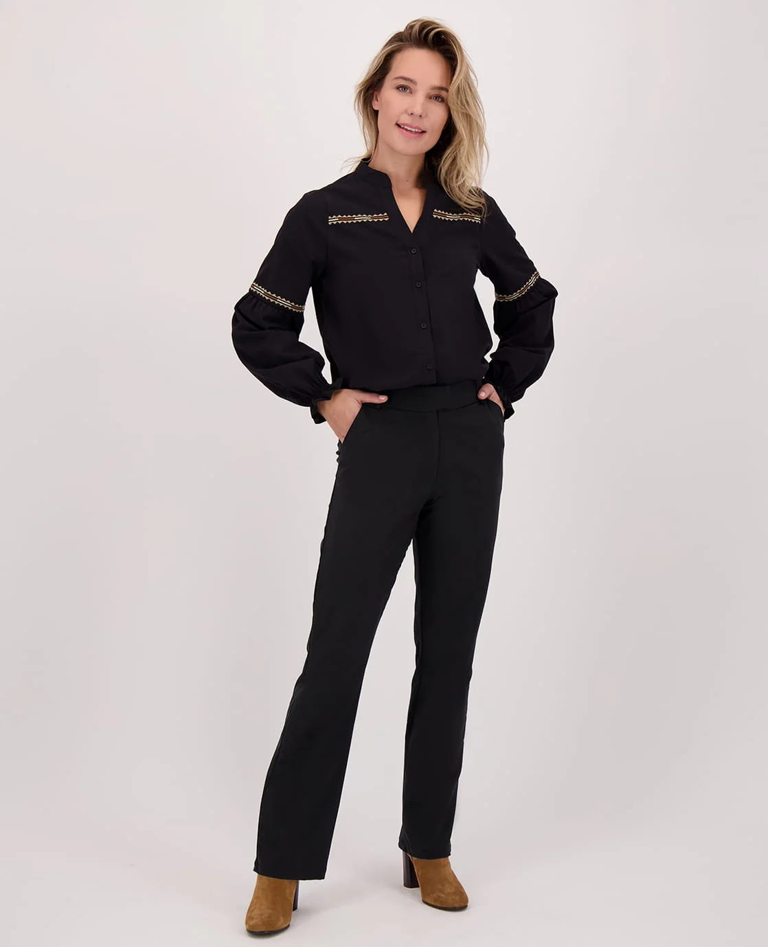 Pant Jasmin Travel +++ | Zwart - Image 3