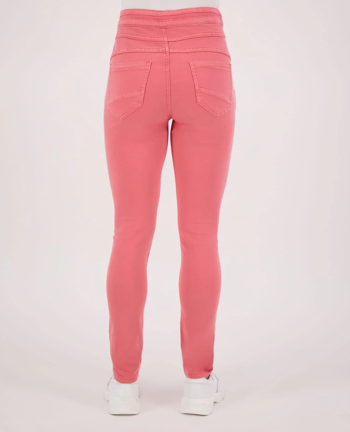 Pant Jogg Denim | Bright Coral - Image 6