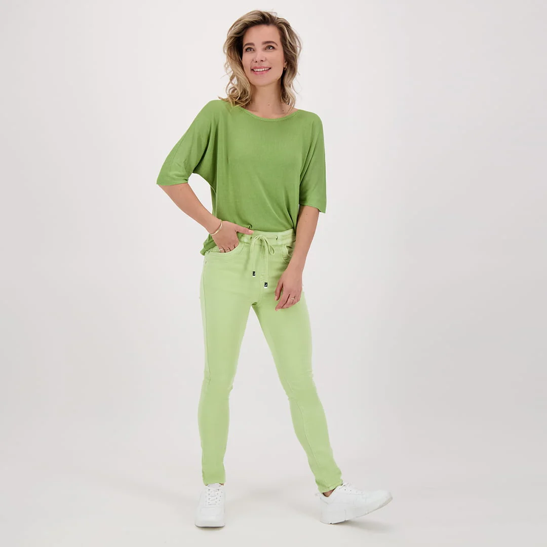 Pant Jogg Denim | Pistache