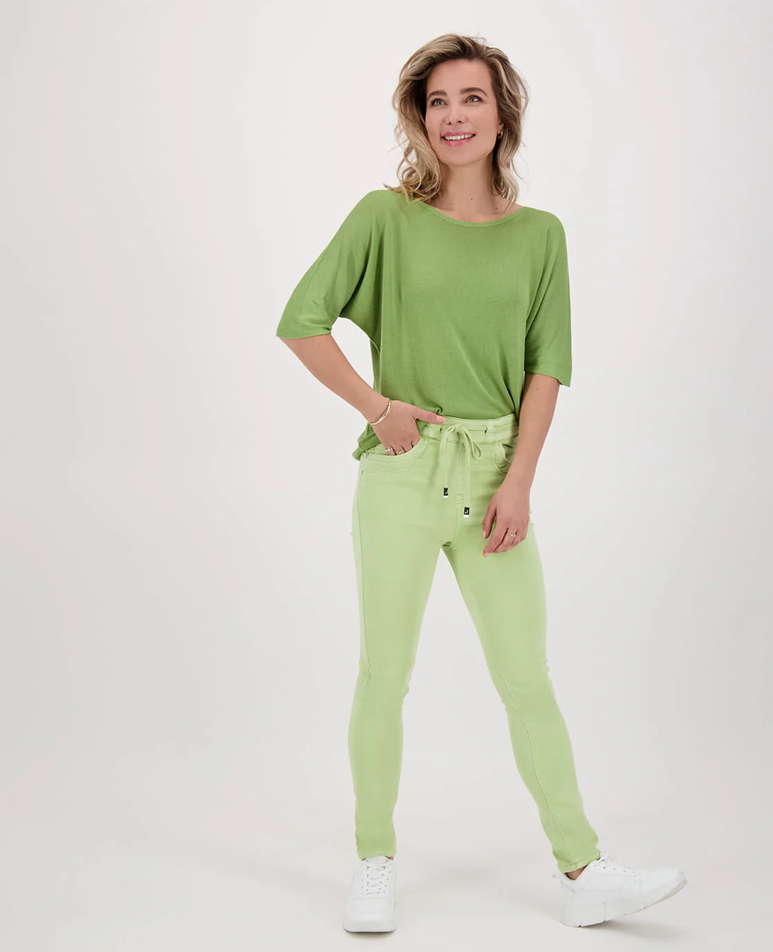 Pant Jogg Denim | Pistache - Image 2