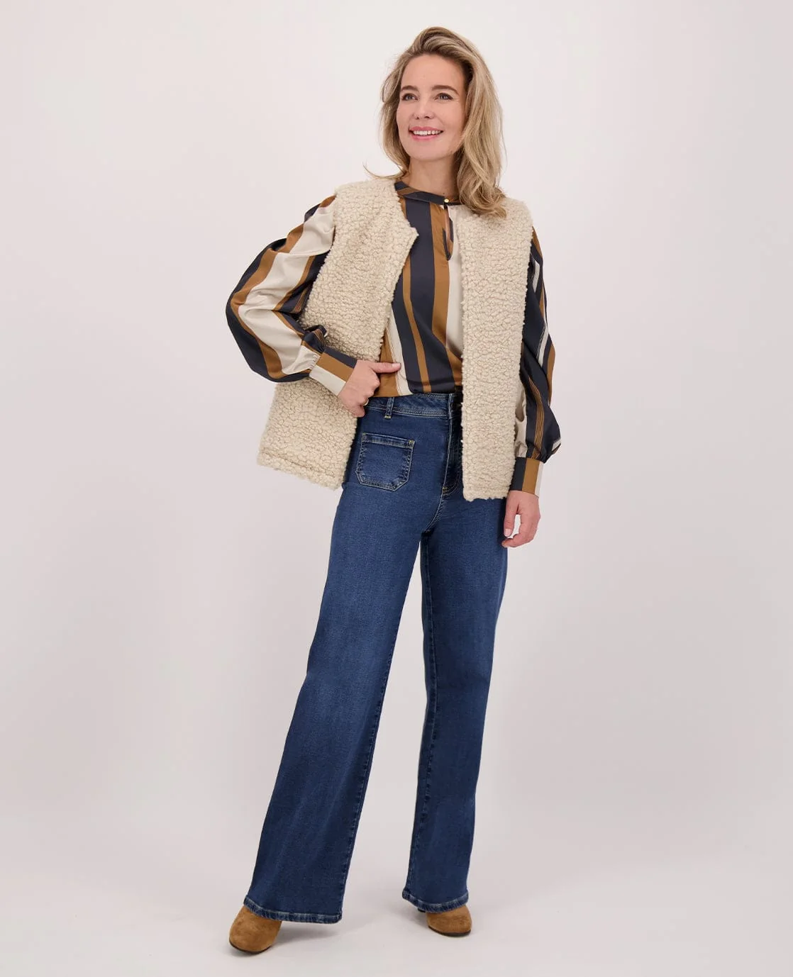 Pant Jogg Denim Straight | Medium Denim - Image 6