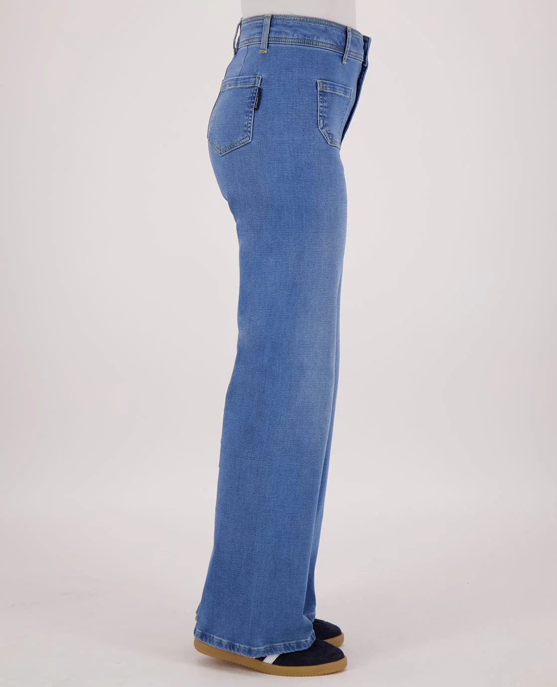 Pant Jogg Denim Straight | Light Denim - Image 3