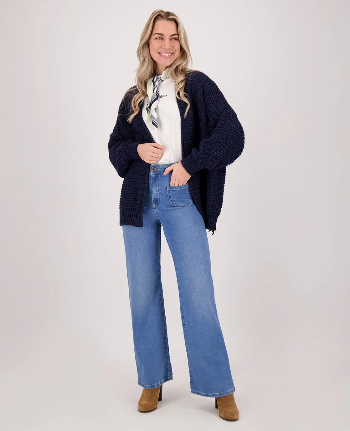 Pant Jogg Denim Straight | Light Denim - Image 7