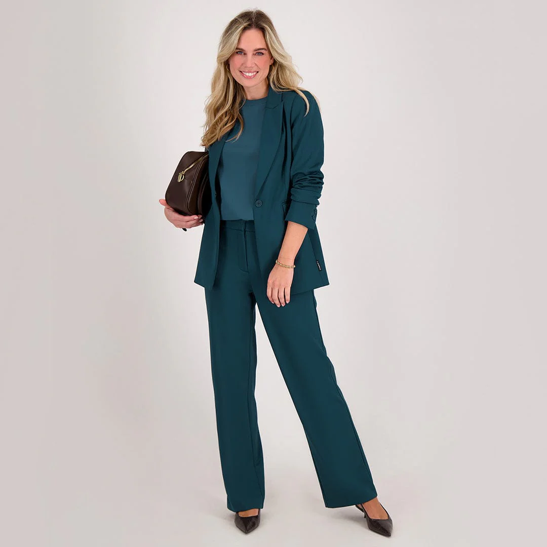 Pant Lauren Premium Travel | Peacock Green - Image 8
