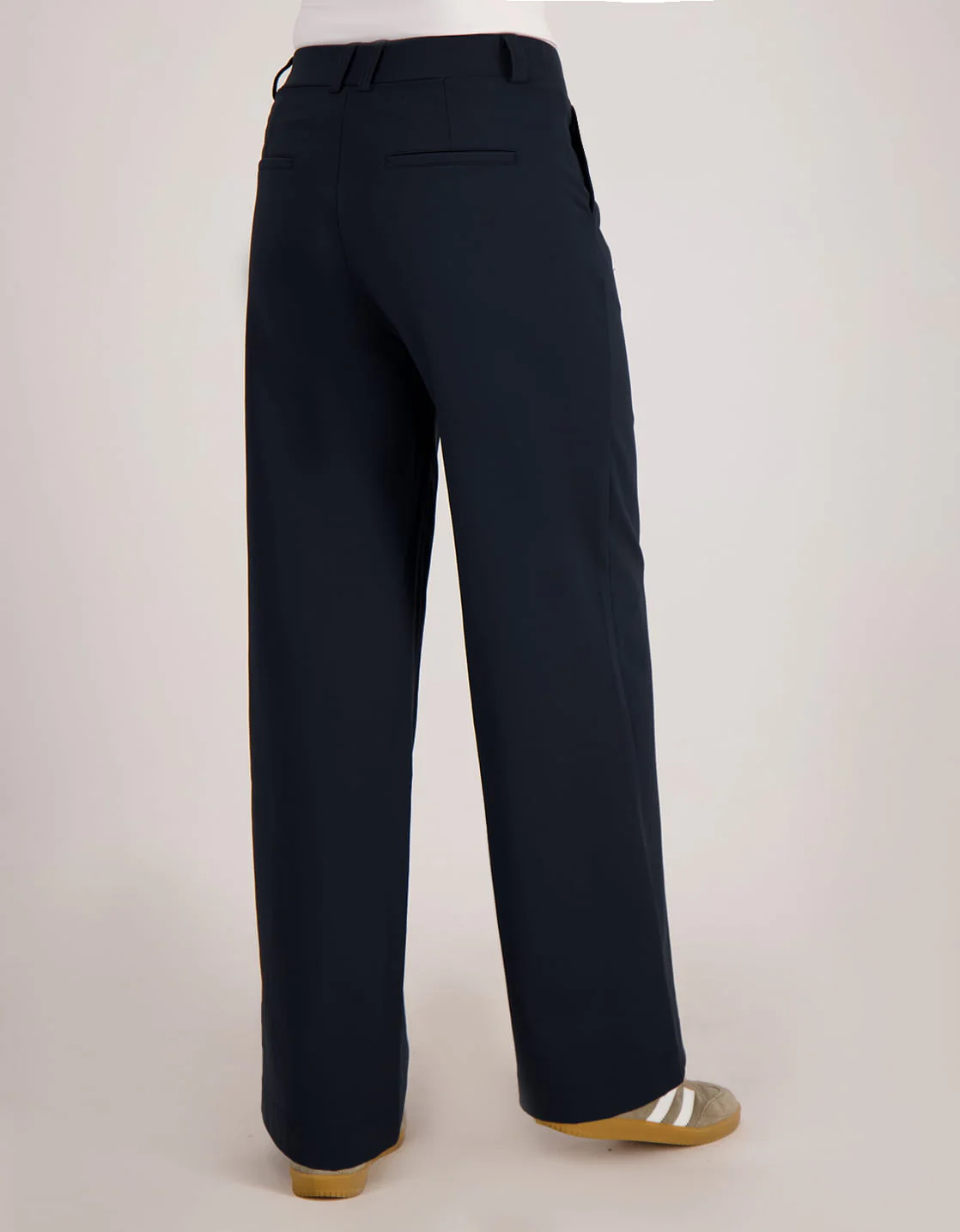 Pant Lizzy Travel Brushed | Donkerblauw - Image 5