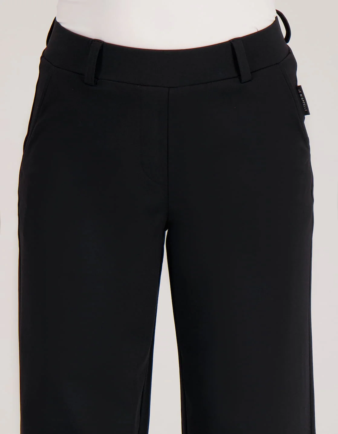 Pant Lizzy Travel Brushed | Zwart - Image 3