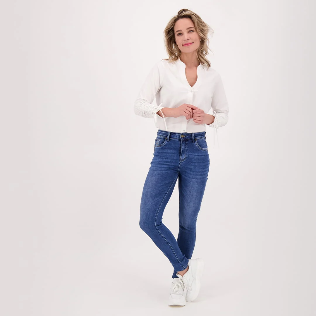 Pant Luna Superstretch Denim | Dark Blue Denim - Image 10