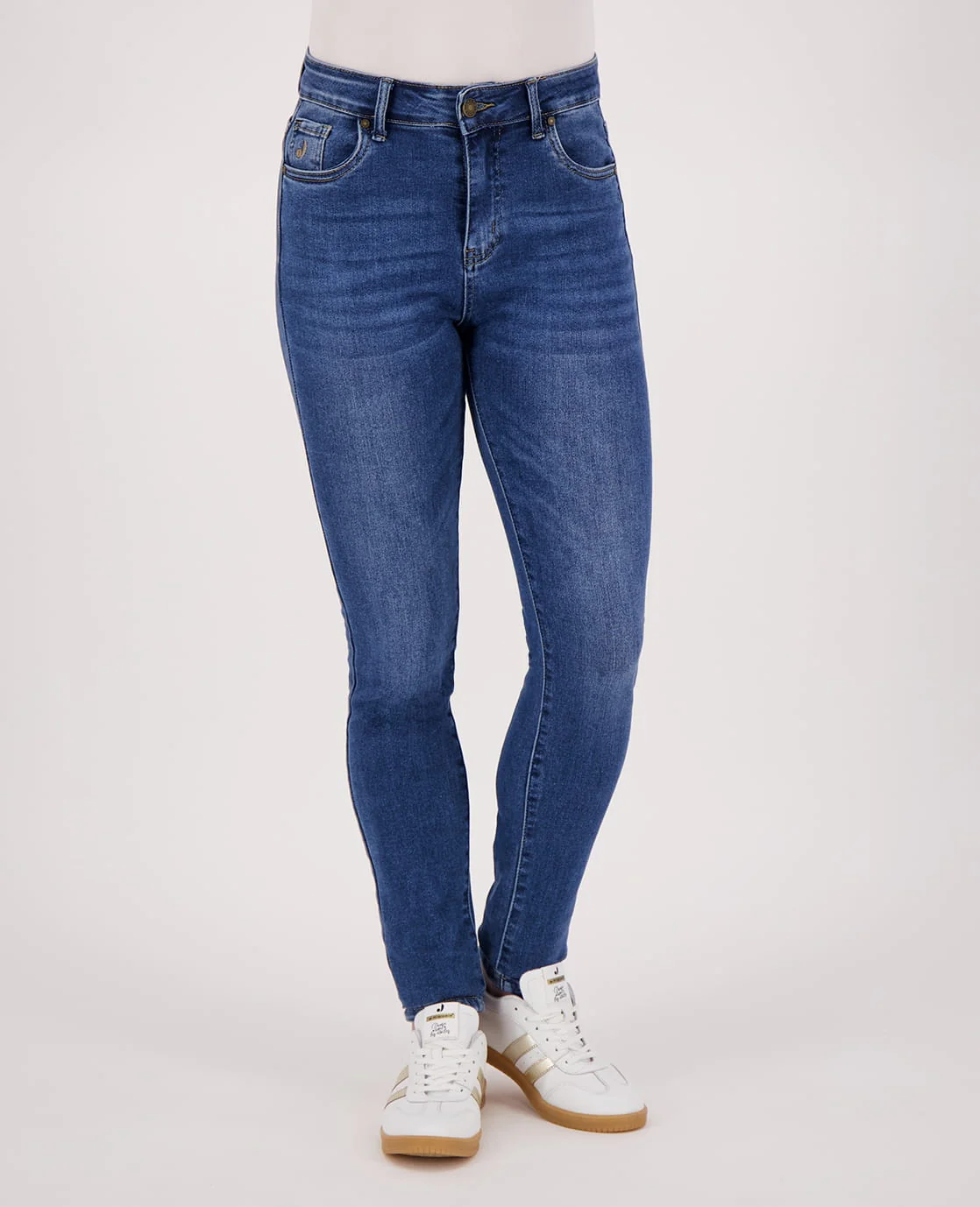 Pant Luna Superstretch Denim | Dark Blue Denim - Image 3