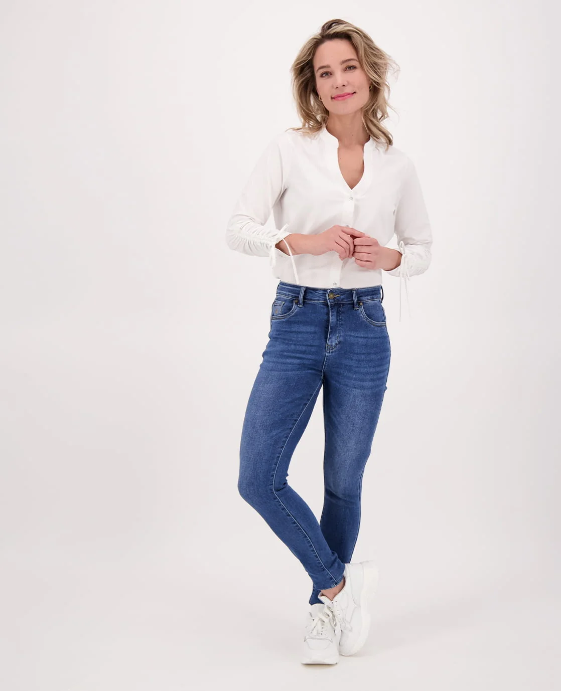 Pant Luna Superstretch Denim | Dark Blue Denim - Image 8