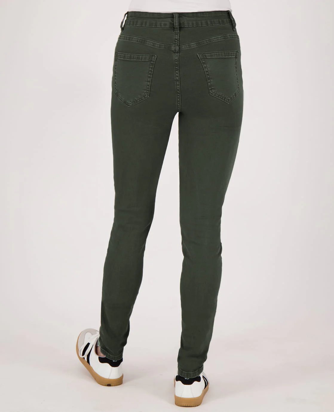 Pant Luna Superstretch Denim | Forest Green - Image 5