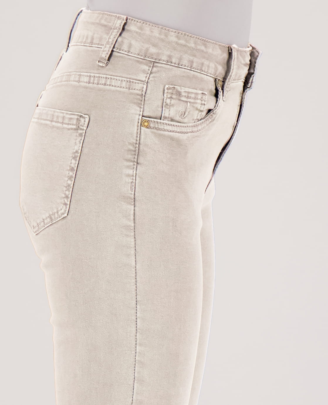Pant Luna Superstretch Denim | Greige - Image 3