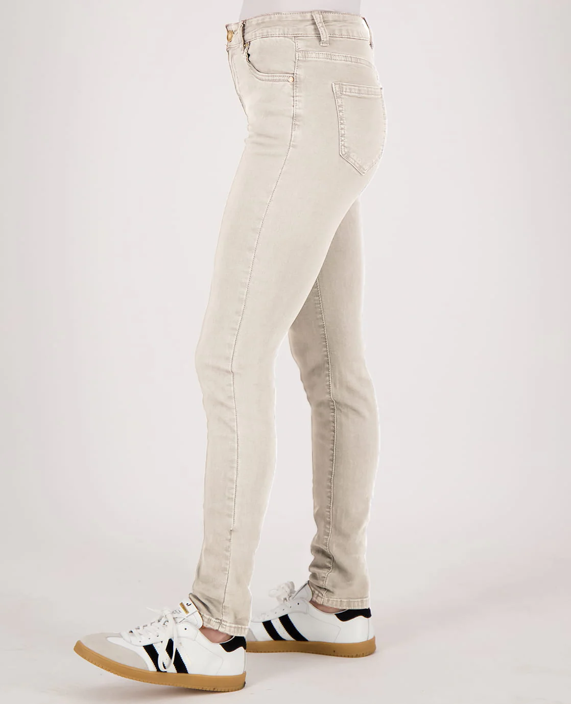 Pant Luna Superstretch Denim | Greige - Image 4