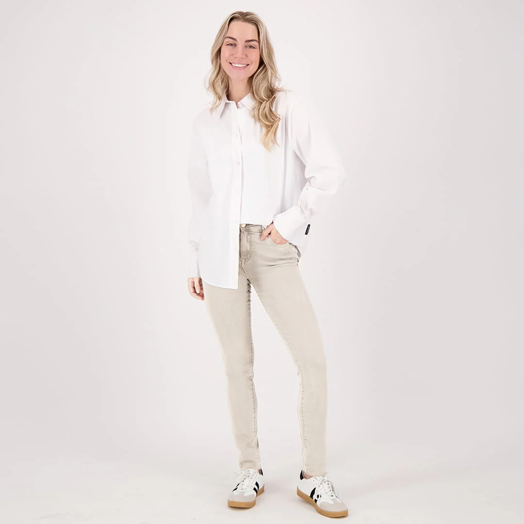Pant Luna Superstretch Denim | Greige - Image 8