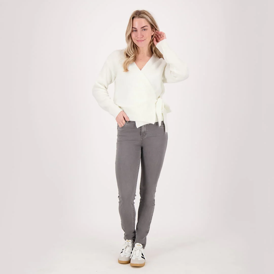 Pant Luna Superstretch Denim | Grijs - Image 7