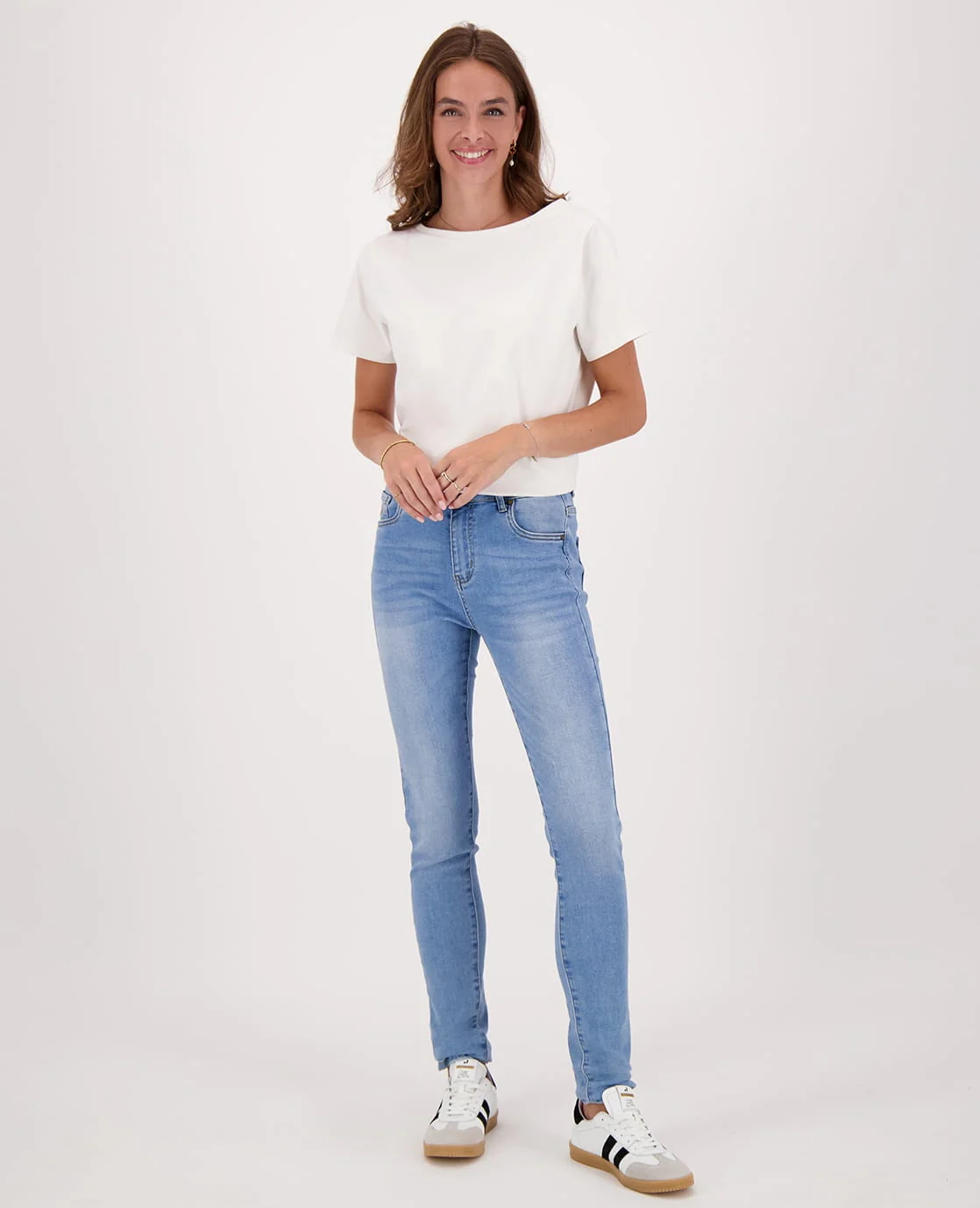 Pant Luna Superstretch Denim | Light Blue Denim - Image 5