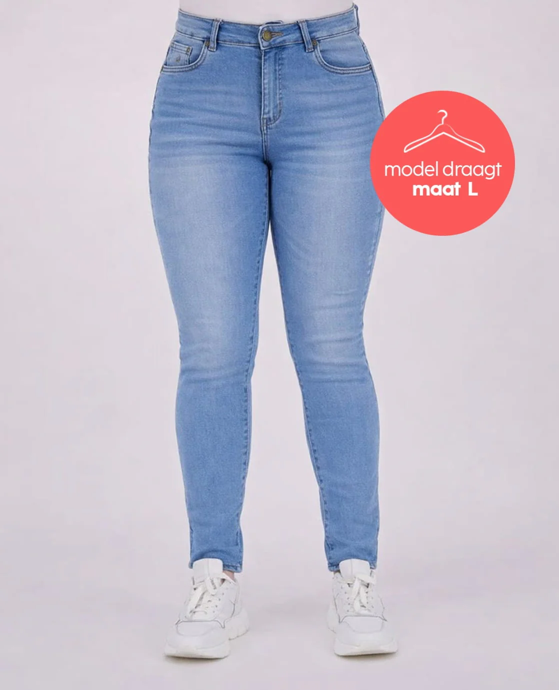 Pant Luna Superstretch Denim | Light Blue Denim - Image 7