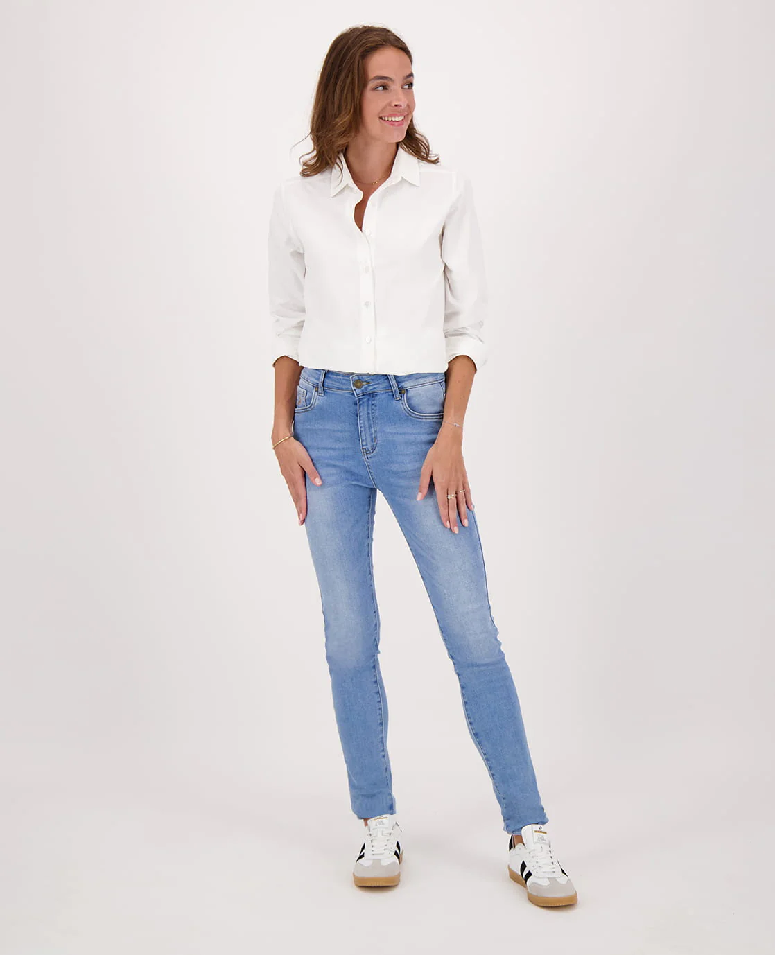 Pant Luna Superstretch Denim | Light Blue Denim - Image 8