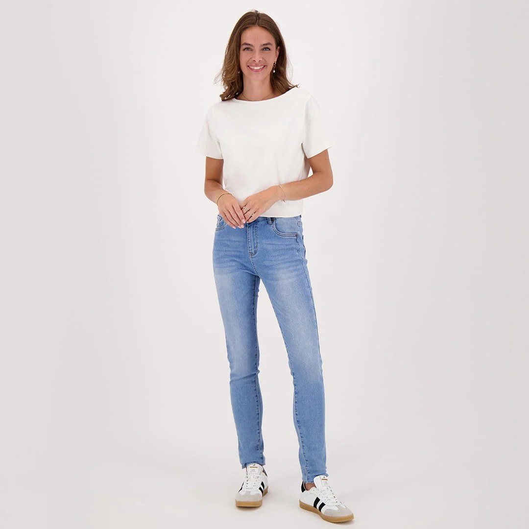 Pant Luna Superstretch Denim | Light Blue Denim - Image 9