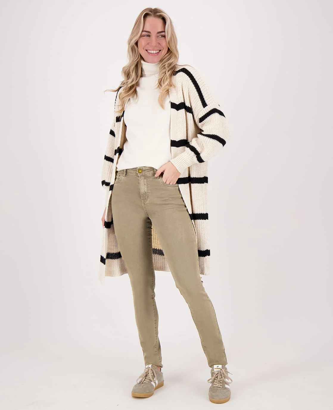 Pant Luna Superstretch Denim | Taupe - Image 7