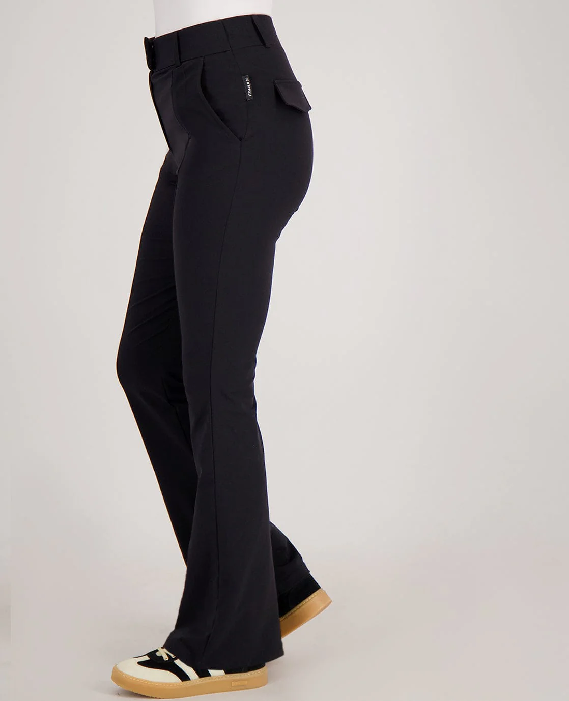 Pant Lyon Flare Travel +++ | Zwart - Image 4