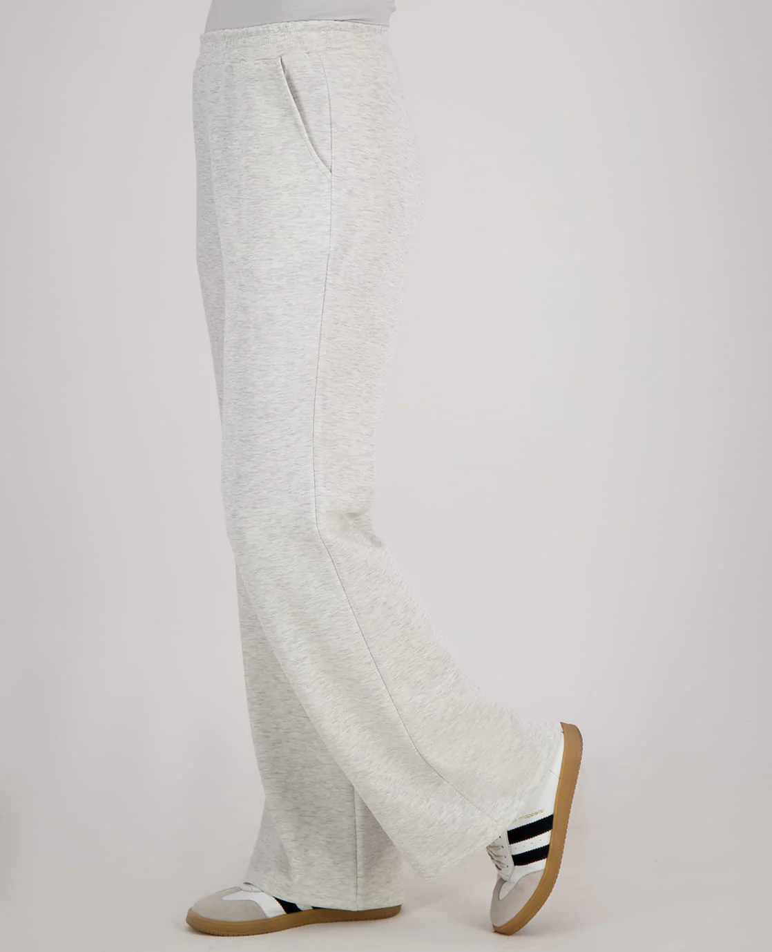 Pant Maya | Light Grey Melange - Image 5
