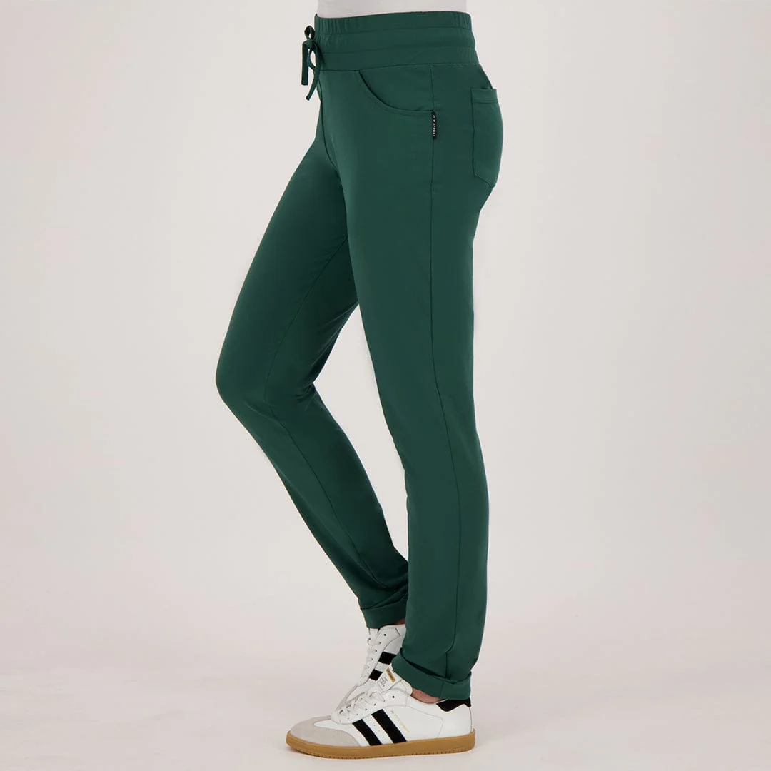 Pant Perfecte Travel +++ | Bottle Green - Image 8