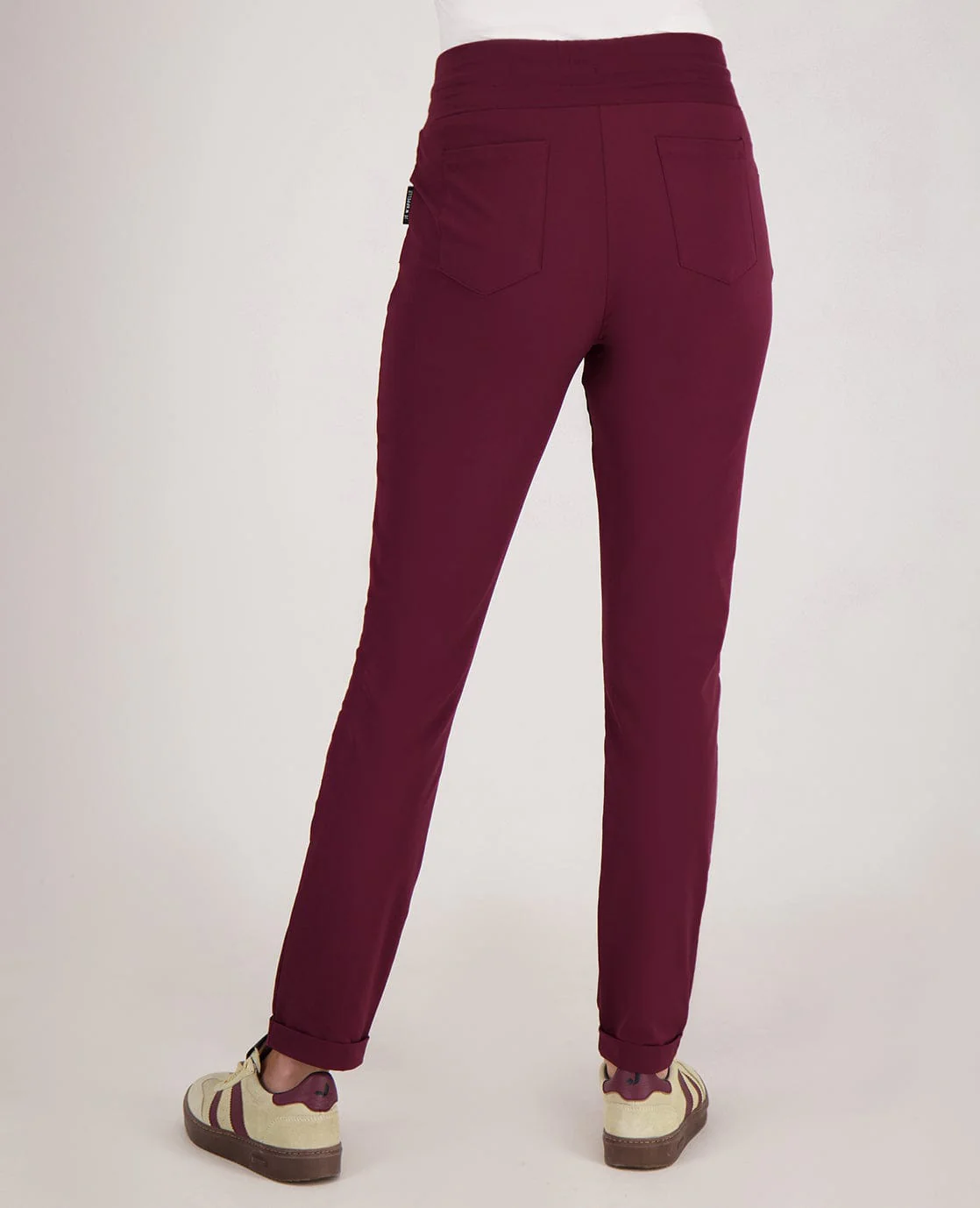 Pant Perfecte Travel +++ | Burgundy - Image 5