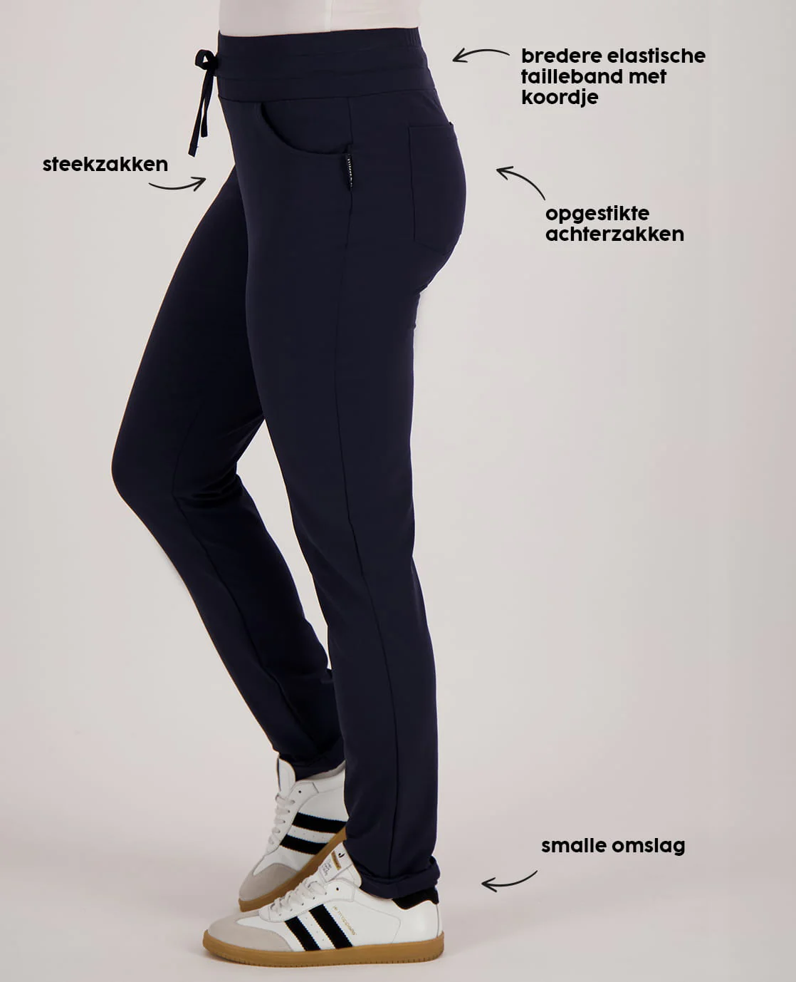 Pant Perfecte Travel ++ | Donkerblauw - Image 3