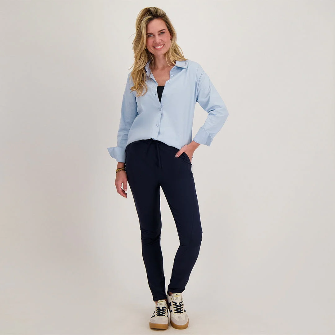 Pant Regular Travel +++ | Donkerblauw - Image 8